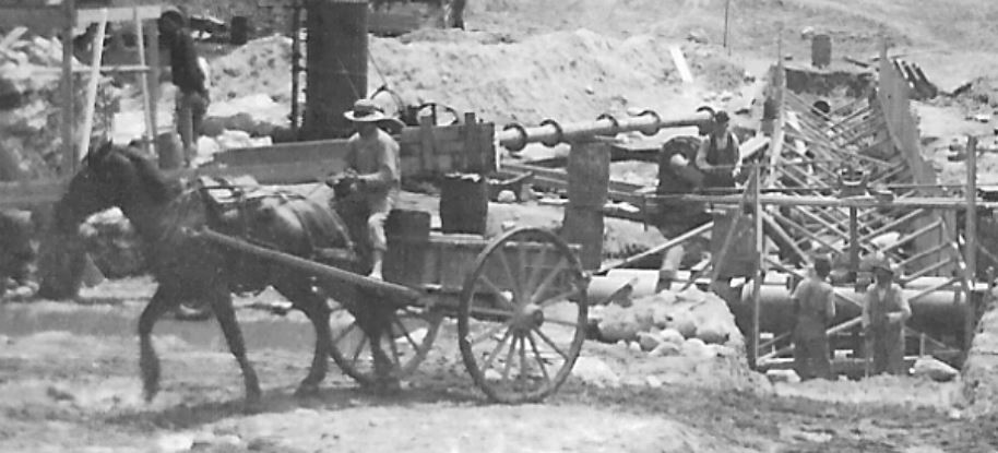 Close Up June 8, 1895 - Facing South