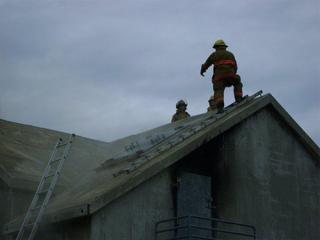 Live Burn at the Union Fire District Recruit Class, 2011