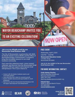 The Woonsocket Small Business Launch