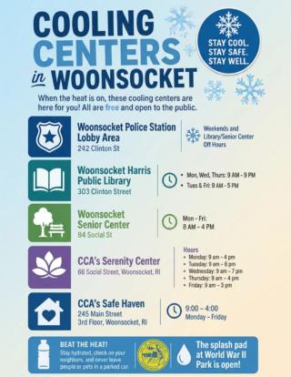 Cooling Centers Locations